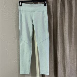 Outdoor Voices Light Mint Workout Leggings